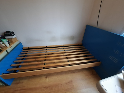 Cama Reforzada Con Respaldo