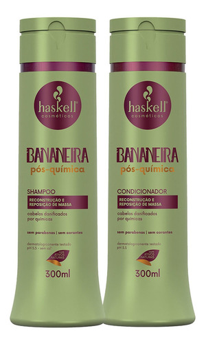 Shampoo + Condicionador Bananeira Pós-química - Haskell