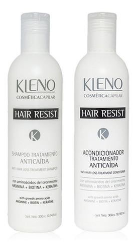 Shampoo + Acondicionador Hair Resist Con Aminoacidos X 300