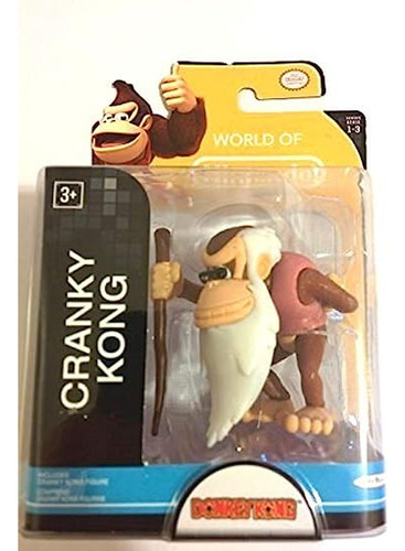 World Of Nintendo Donkey Kong Cranky Kong - Figura De