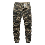 Pantalones De Camuflaje Overol  Pantalones Casuales