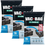 Saco Vácuo Vac Bag Ordene Trip Bag 40x60 Armazenagem 3 Peças