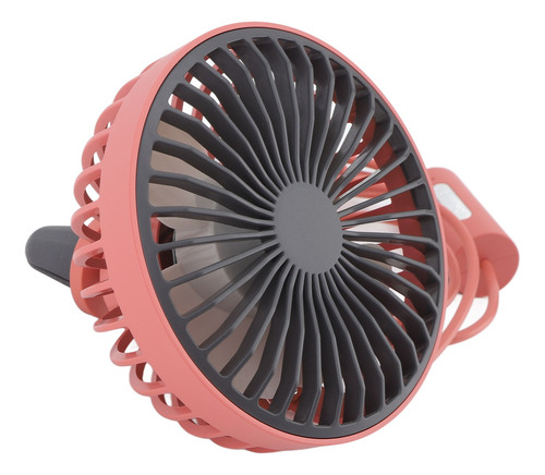 Miniventilador Para Coche, Luz Led, Clip De Ventilación, 3 V