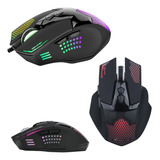 Mouse Gamer 7 Colores Pc Usb 7 Botones 3600 Dpi