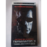 Película Vhs Terminator 3 Cerrado Nuevo 