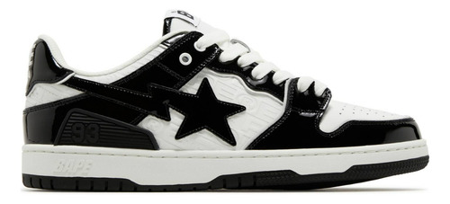 A Bathing Ape Bape Sk8 Black White