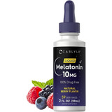 Melatonina Gotas Liquida 10mg Dormir Mejor Adultos Eg M65 Sabor Bayas-berries