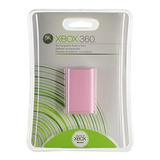 Batería Recargable De Xbox 360 Rosa (microsoft)