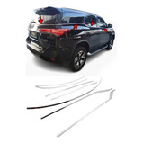 Kit Aplique Pestana Inferior Janela Toyota Sw4 2016 À 2024