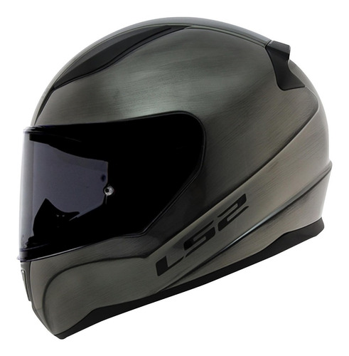 Casco Ls2 Rapid Ff353 Jeans Titanium Rider One