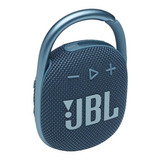 Parlante Jbl Clip 4 Portátil Bluetooth Azul