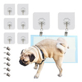 8 Soportes De Pared Para Entrenamiento De Orina De Perros En