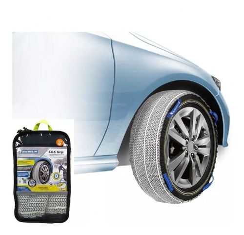 Kit Cadena Nieve Textil Michelin Sos Grip 3 4 5 6 Medium