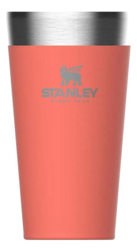Vaso Adventure Stacking Vacuum Pint 473ml Stanley Color: Roj