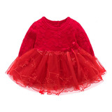 Vestido De Ropa For Niña Recién Nacida Trajes De Encaje