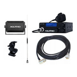 Kit Rádio Px 40 Canais Aquario Caixa Som B-2050 Sp Mala Cabo