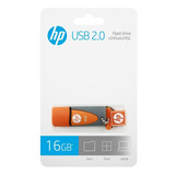 Hp Usb V245o(naranja) 16gb Goma