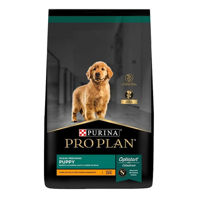Croquetas para Perro cachorro razas medianas sabor pollo 17.5 kg Purina Pro Plan | Envío gratis