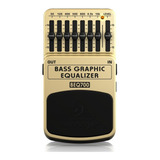 Pedal Ecualizador Tonos Graves Behringer Beq700 Premium