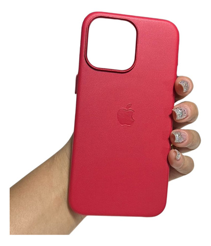 Capa Capinha Case Couro Magsafe Para iPhone 15 15 Pro Max