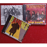 Lote 3 Cd Ramones Mondo Pleasant Y Ramones Nuevos