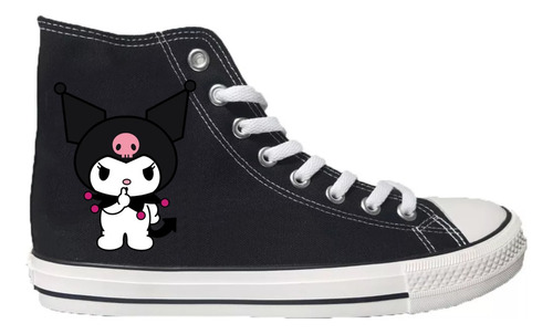 Zapatillas Caña Kuromi Hello Kitty Regalo Navidad Cumpleaños