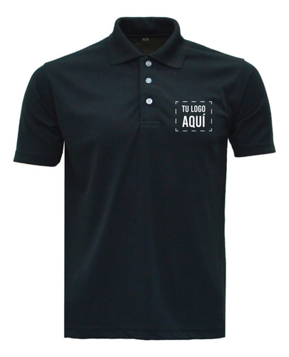 Chomba Premium Piqué Personalizada Uniforme Trabajo Tu Logo