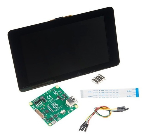 Pantalla Lcd Touch Para Raspberry Pi 3 Robotica Electronica