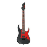 Guitarra Eléctrica Ibanez Rg Gio Grg131dx Álamo Black Flat