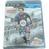 Jogo Futebol Fifa 13 Game Ps3 Dvd Físico Versão Espanhol