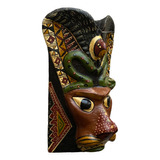 Mascara De Madera Trilogía Inca