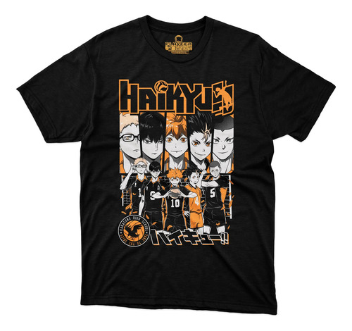 Playera Haikyu Hinata Anime Manga Dumbster Battle Pelicula
