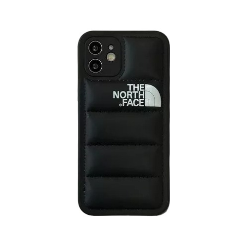 Funda Puffer The North Face Cuero Para iPhone 11/13/14/promx