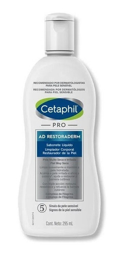 Cetaphil Pro Ad Control Sabonete Líquido 295ml 