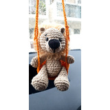 Animalitos Amigurumi En Hamaca, Auto/sourvenir/regalo/tejido