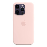 Funda Original Apple Silicona Magsafe iPhone 14 Pro Rosa
