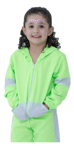 Jaqueta Corta Vento Infantil Camuflada Impermeável Verde