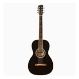 Guitarra Acústica Savannah Sgp-12 Bk Negro Cuerdas Acero