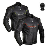 Jaqueta Texx Moto Masculina Motociclista Motoqueiro Couro   