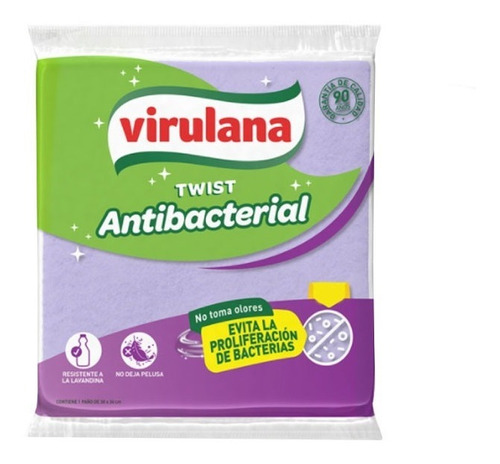 Paño Antibacterias Virulana (bultox6)