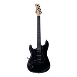 Guitarra Tagima Tg-500 Bk E/bk Tw Series Strato Canhota