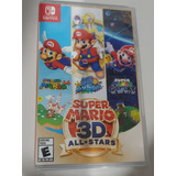Sellado Nuevo Super Mario 3d All Star Nintendo Switch