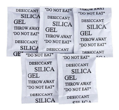 Silica Gel 1g 200 Uni Sache Dessecante Anti Mofo Com Nf