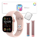 Smartwatch Micrower W99+ Plus 45m Chatgpt Bússola +2 Brindes