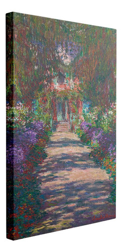 Cuadro Camino En El Jardín De Monet En Giverny 80x120