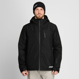 Chaqueta Outdoor Hombre Spyder Jacket 3 In 1 Fleece Negra