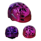 Casco Y Protecciones Para Bicicleta, Patines O Patineta Color Kit Casco Blazer Espejo Rosa Talla G