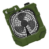 Ventilador De Camping Con Escritorio Portátil Recargable De