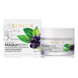 Crema Facial Renuar Antioxidante Maquiberry X 50 G