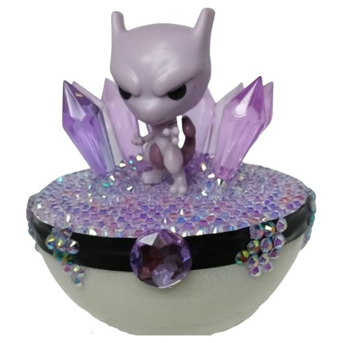 Terrario Mewtwo Mini Funko Con Cristales